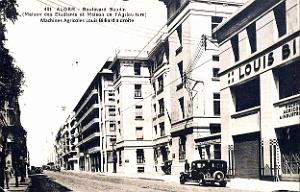Alger - Boulevard Baudin - Maisons des Etudiants et de l'Agriculture - 1951